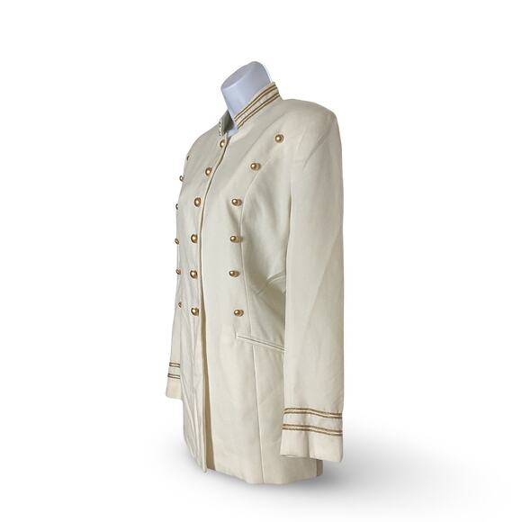 David Bijoux Military Style Blazer - Picture 2 of 7